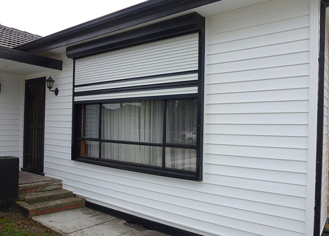 Recladded Melbourne Home with Vinyl Weatherboards
